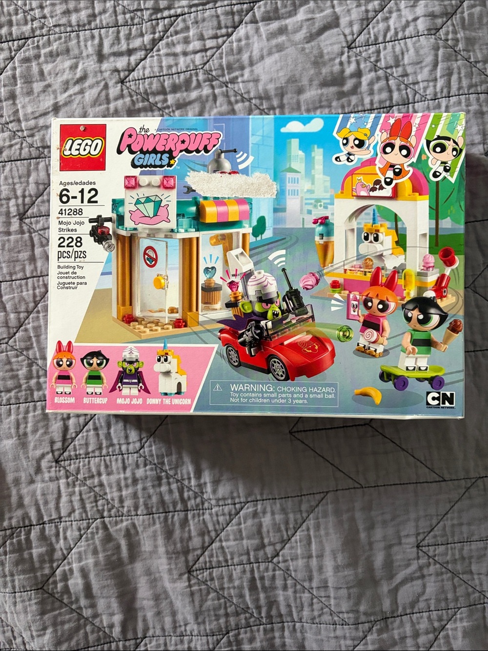 Lego Powerpuff Girls Mojo Jojo Strikes Playset - Pink, Green, Red